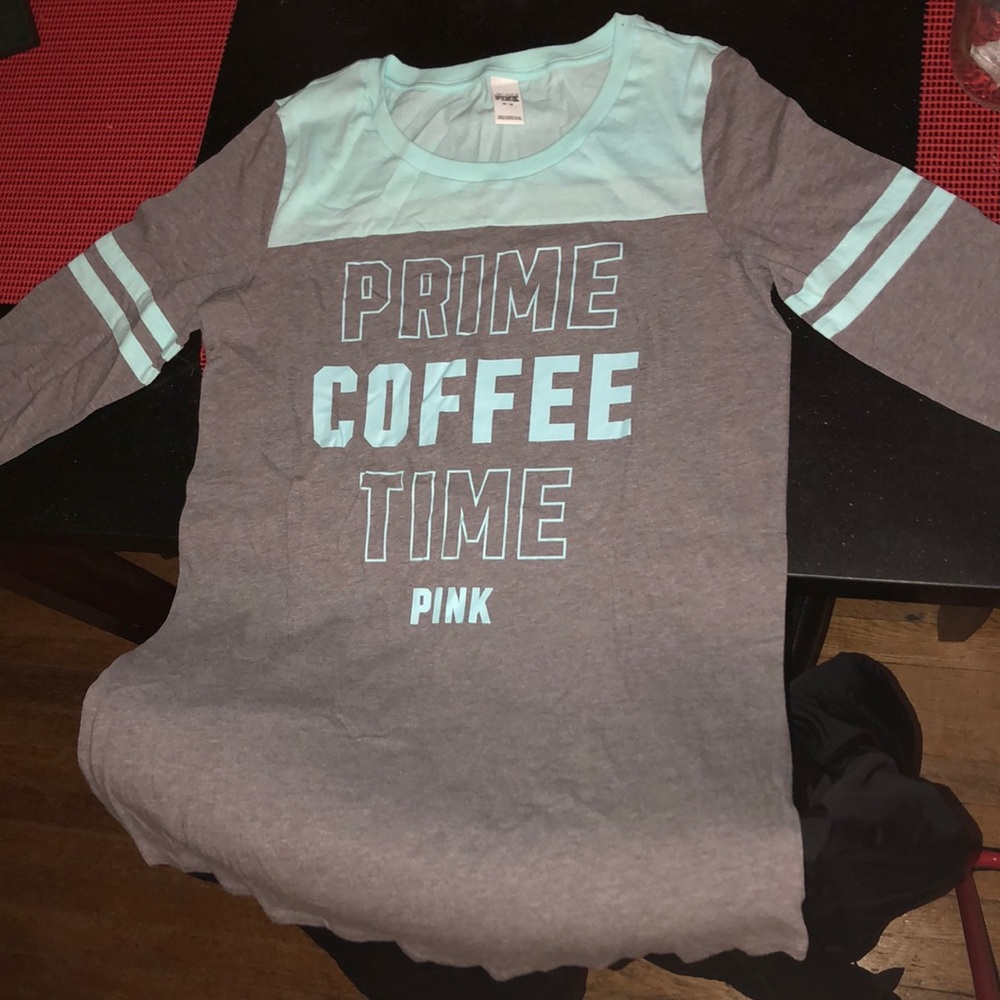 Victoria’s Secret pink shirt